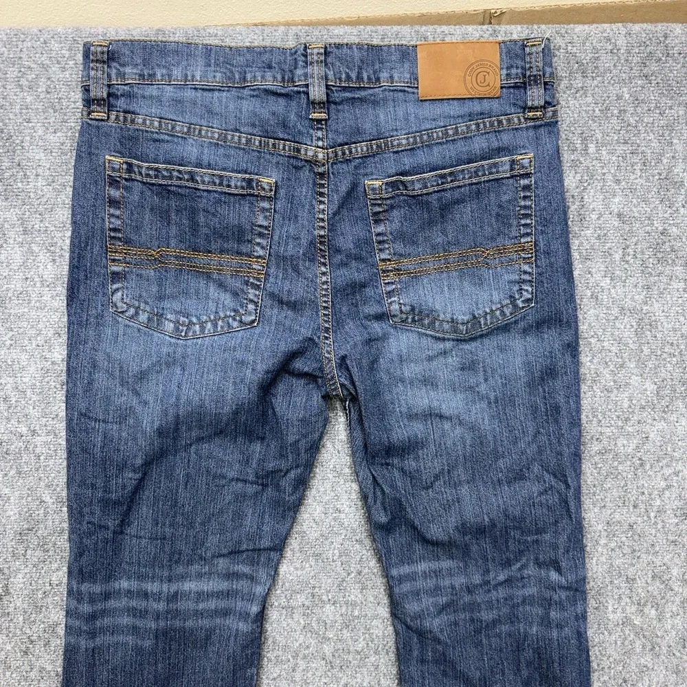 Cody James Relaxed Boot Cut Duke distressed jeans men's size 36 36x34 (READ)